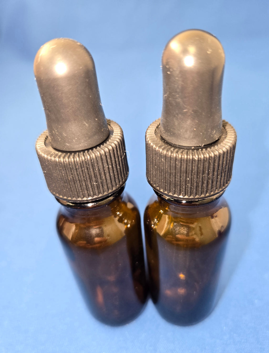 Snoot! 15 ml (1/2 oz) Amber Glass Dropper Bottle 2-Pack