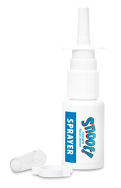 Snoot! 20 ml Nasal Sprayers - 50 Pack - Empty - Refillable - LABELED
