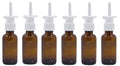 Snoot! 30ml Amber Glass Nasal Sprayers 6-Pack