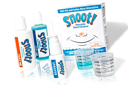 Snoot! Nasal Cleanser MILD Formula - Great for daily use!