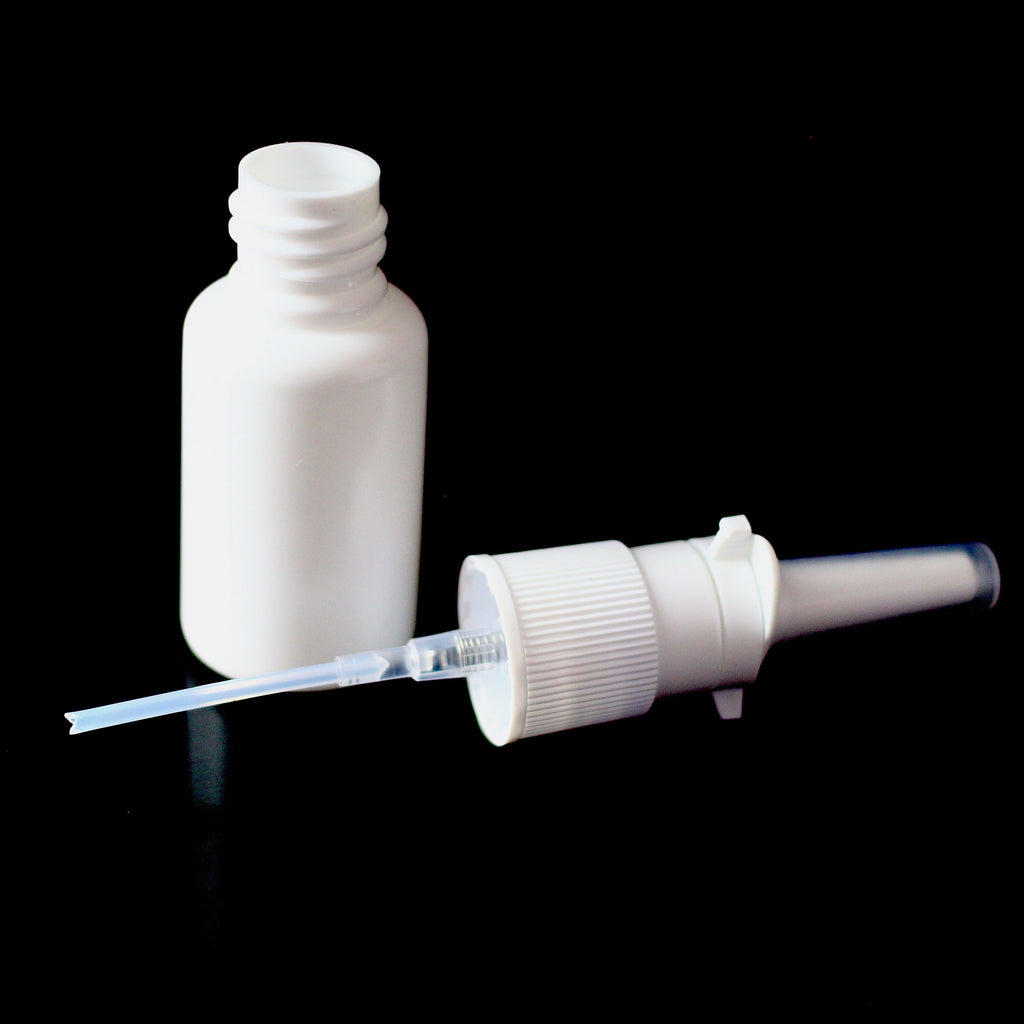 Snoot! 30ml Nasal Pump Sprayer & Bottle Sets 2 Pack-NO LABELS