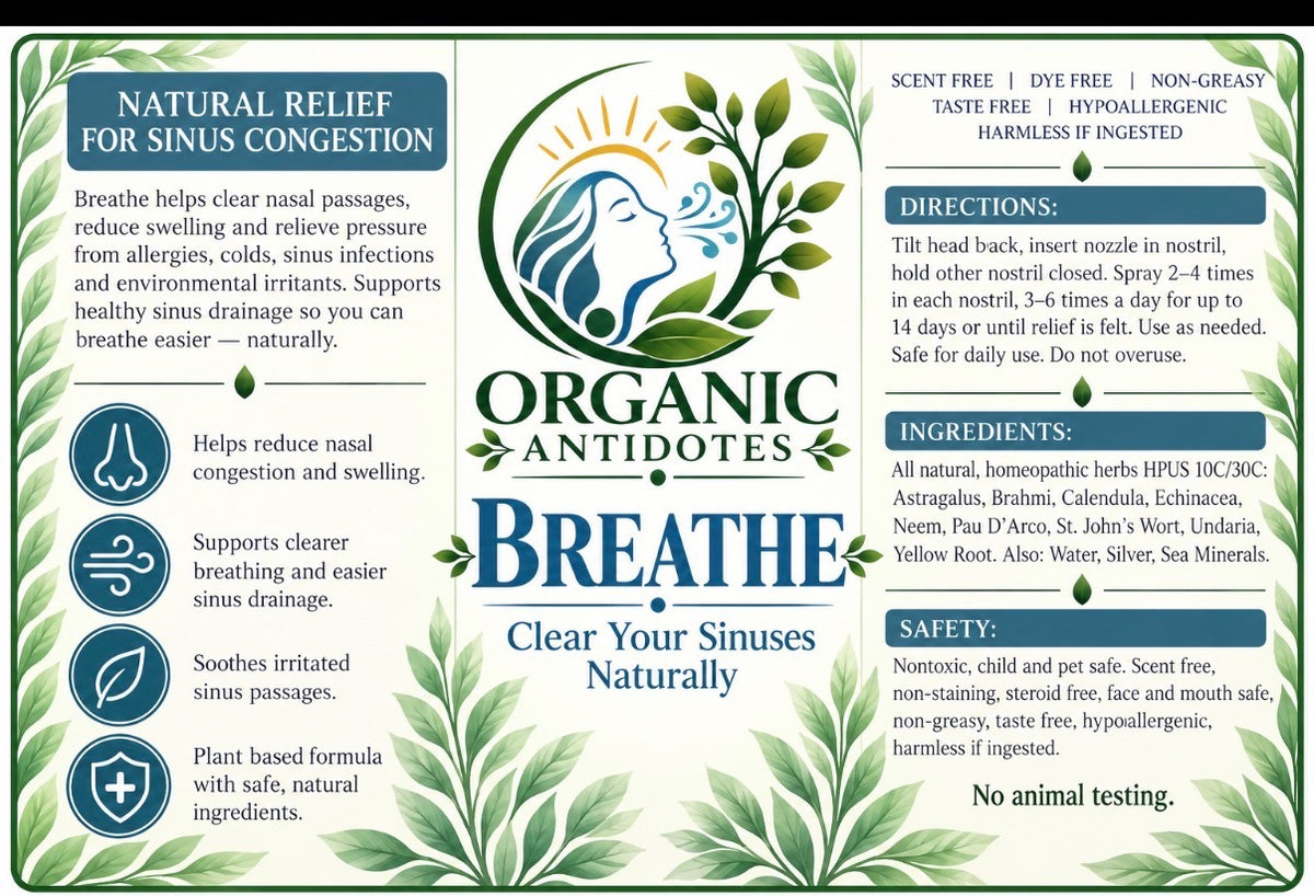 Breathe- Natural sinus remedy