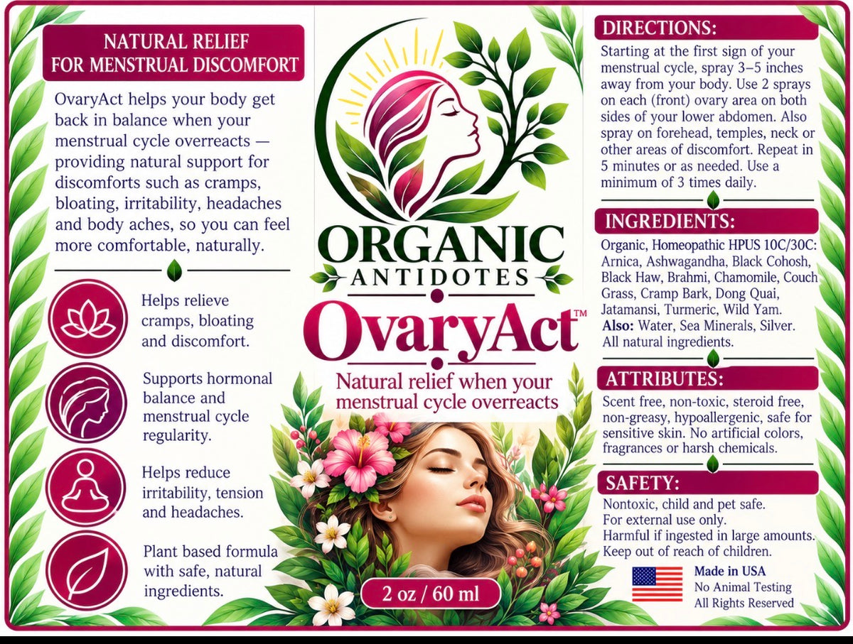 OvaryAct- Natural remedy for menstrual cycle pain