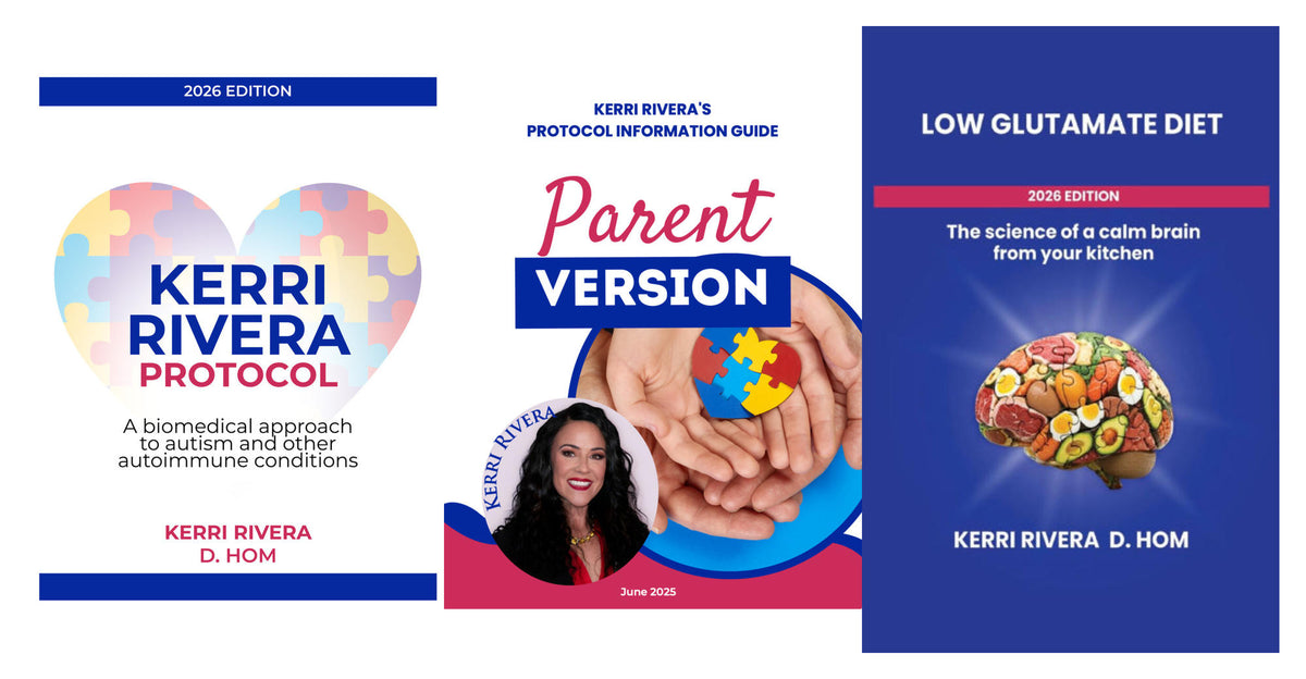 Kerri Rivera AUTISM CD Protocol Set