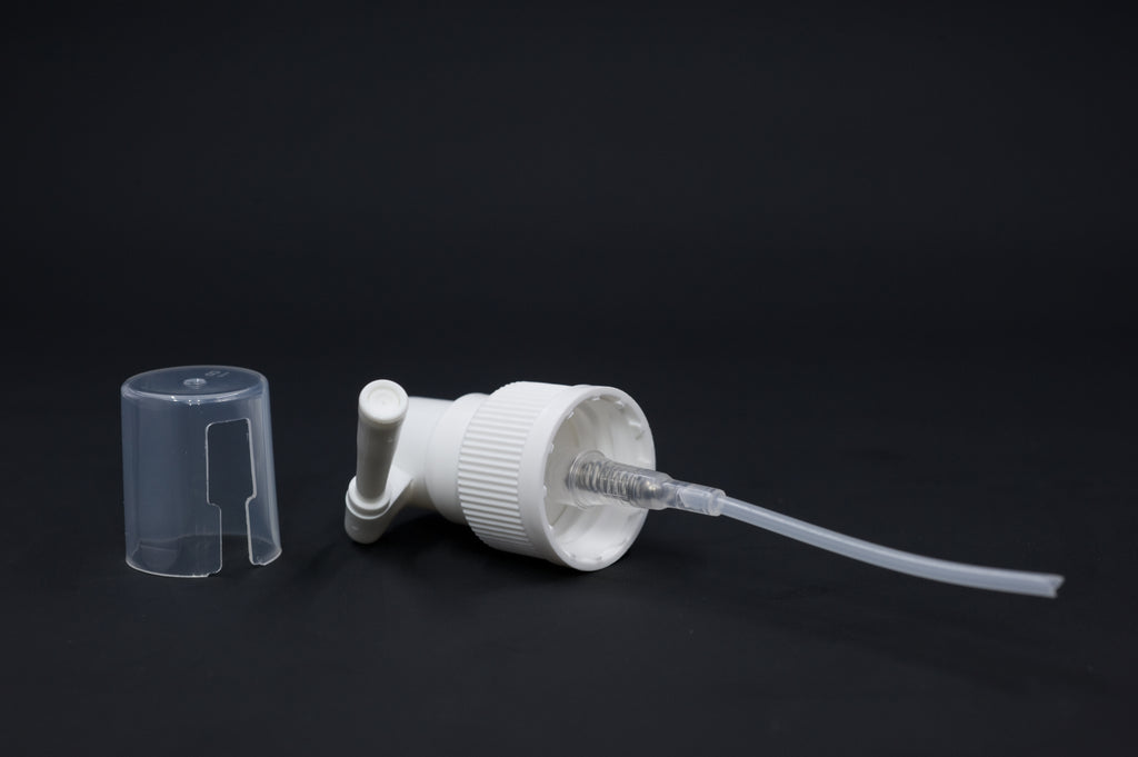 Replacement Sprayer Tops for 30 ml Glass Bottles - Oral/Swivel Tip