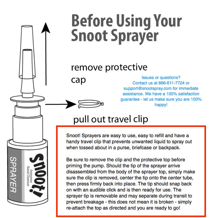 Snoot! Retail Starter Kit + Sampler Set