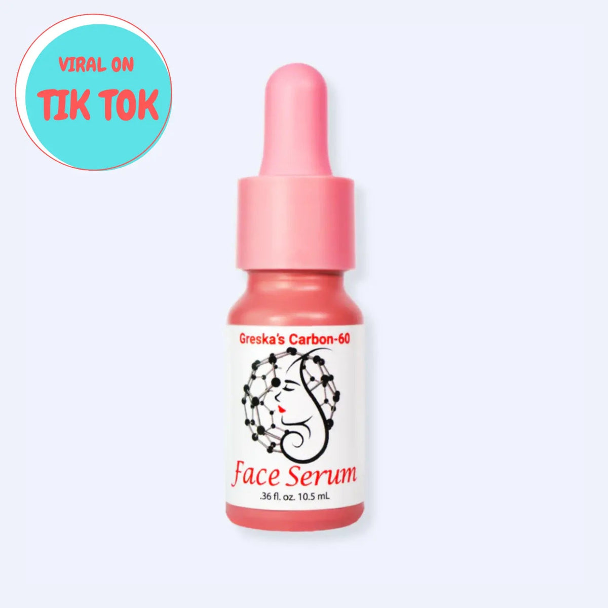 Greska’s C60 Face Serum 6-Week Supply For Radiant Skin