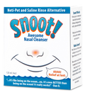 Snoot! Nasal Cleanser STRONG Formula - Great for serious congestion!